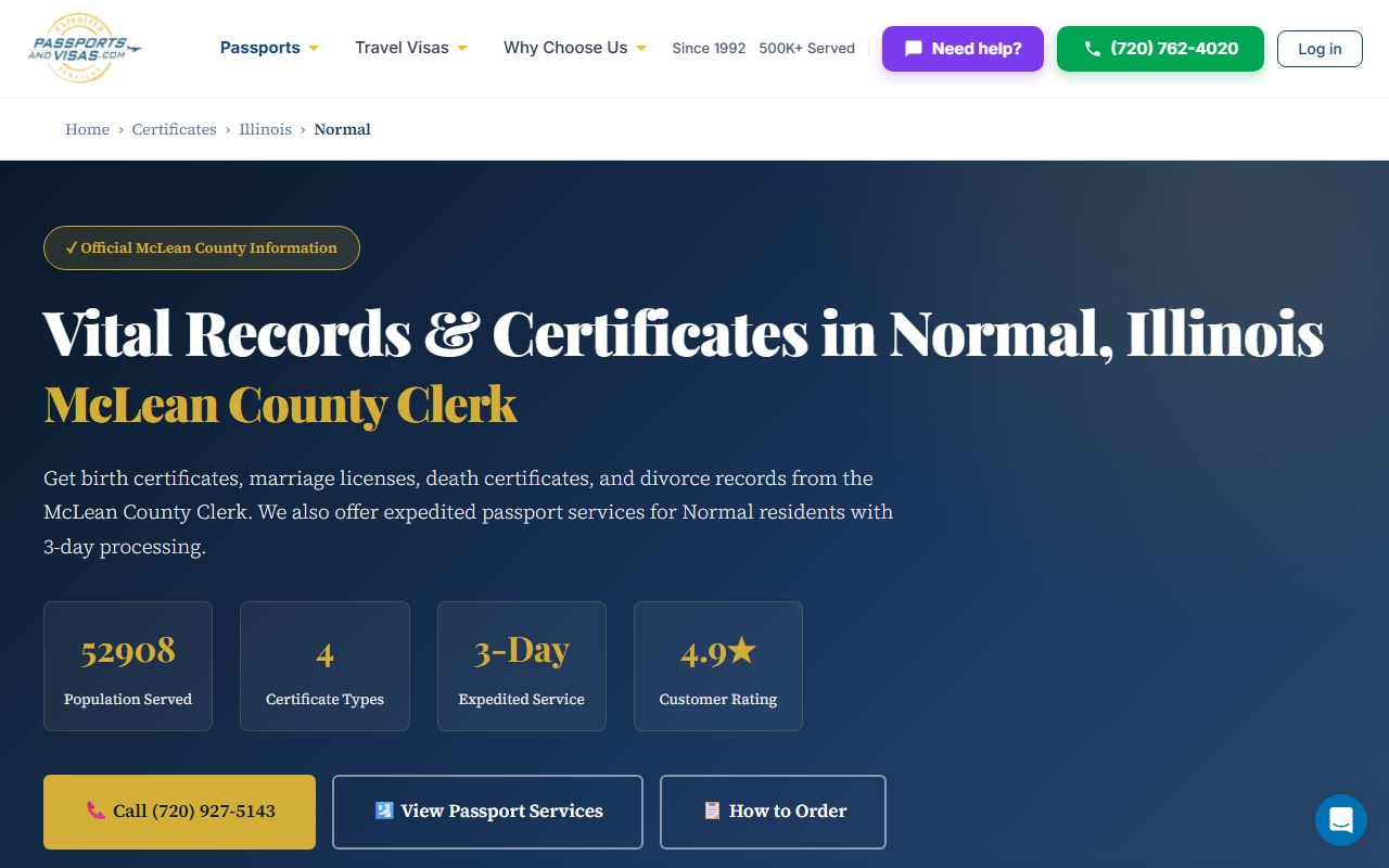 Normal Illinois death certificate guide for legal and official uses